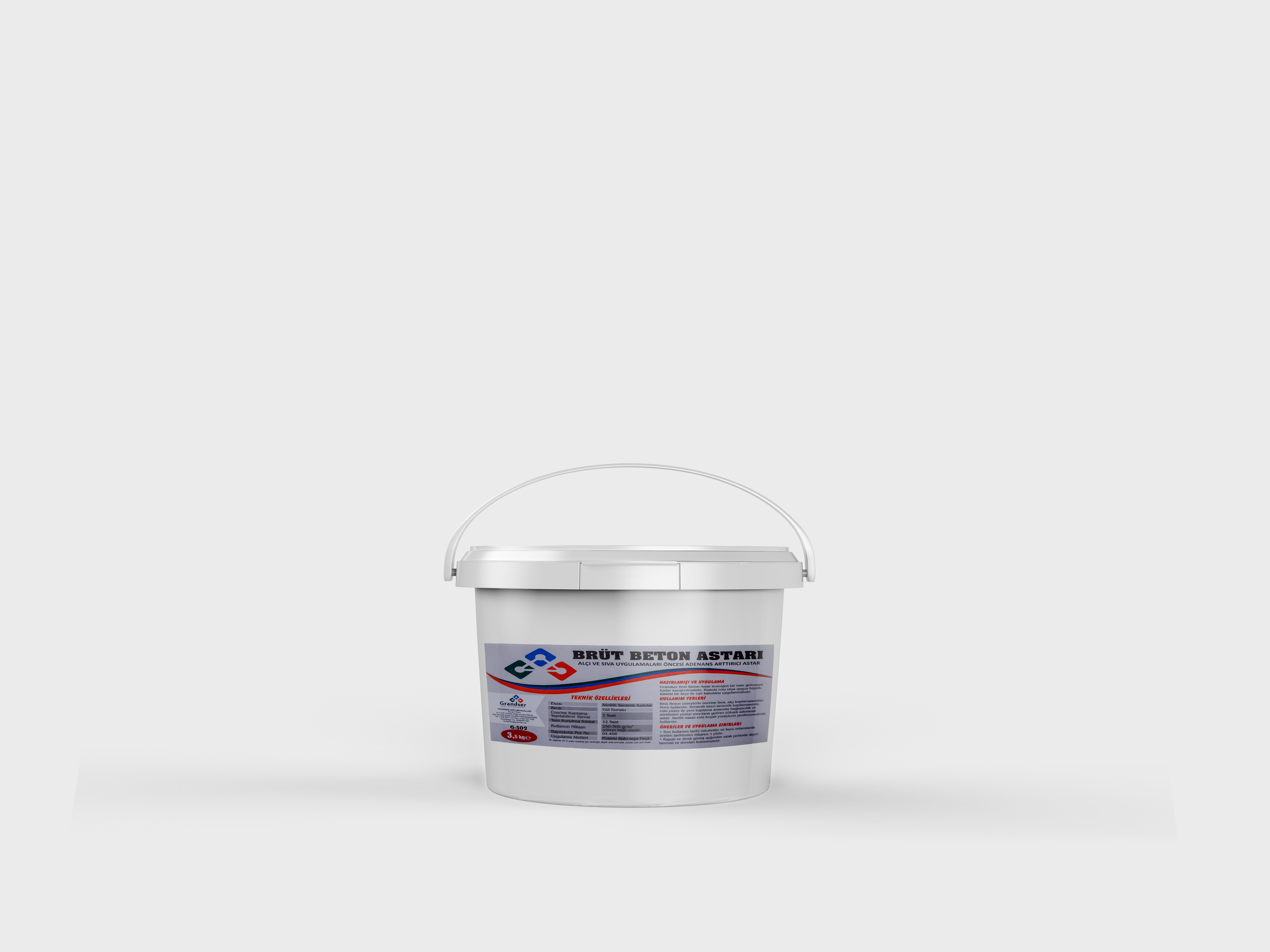 Brüt Beton Astarı 3,5Kg